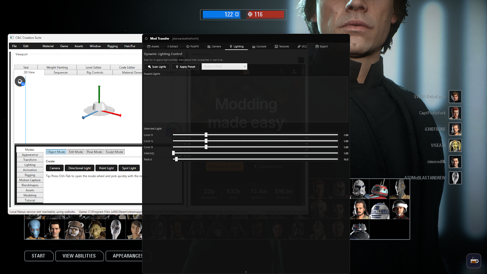 Mod Transfer Interface 11