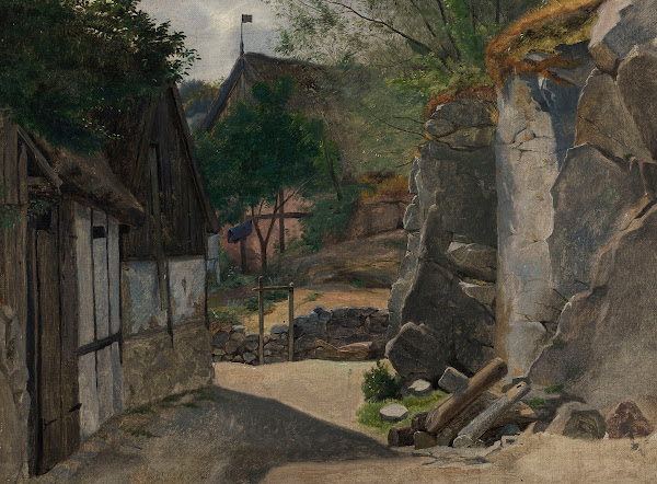 View of Gudhjem 1868