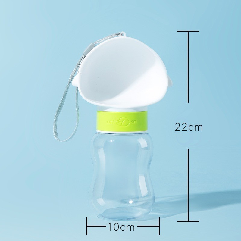 Portable water bottle for dogs