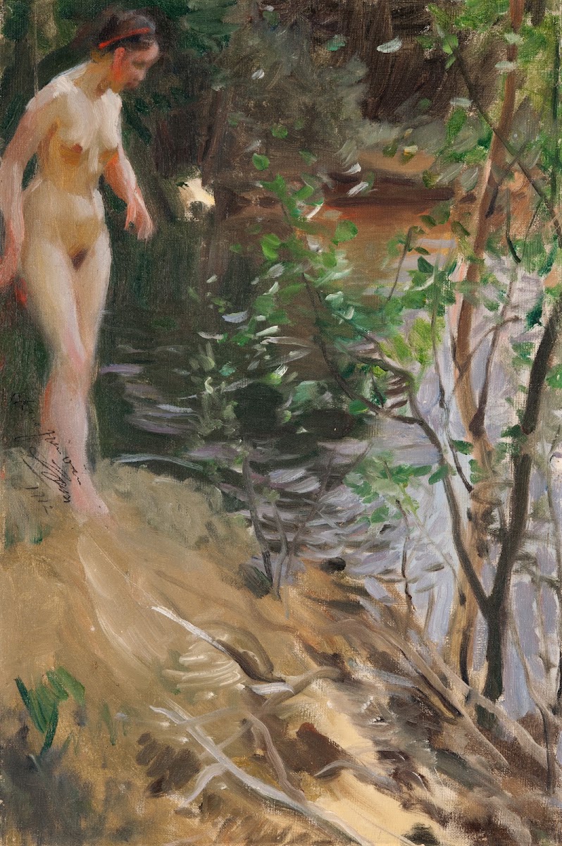 Model at Shore 1912