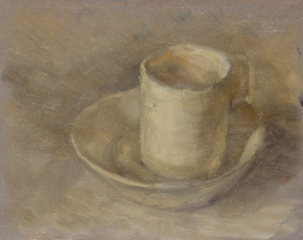 Tasse und Teller