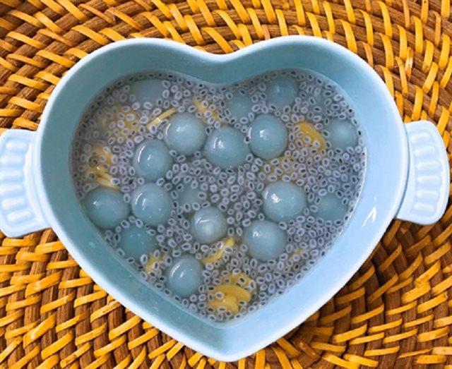 Chè Trân Châu Dừa Hột É