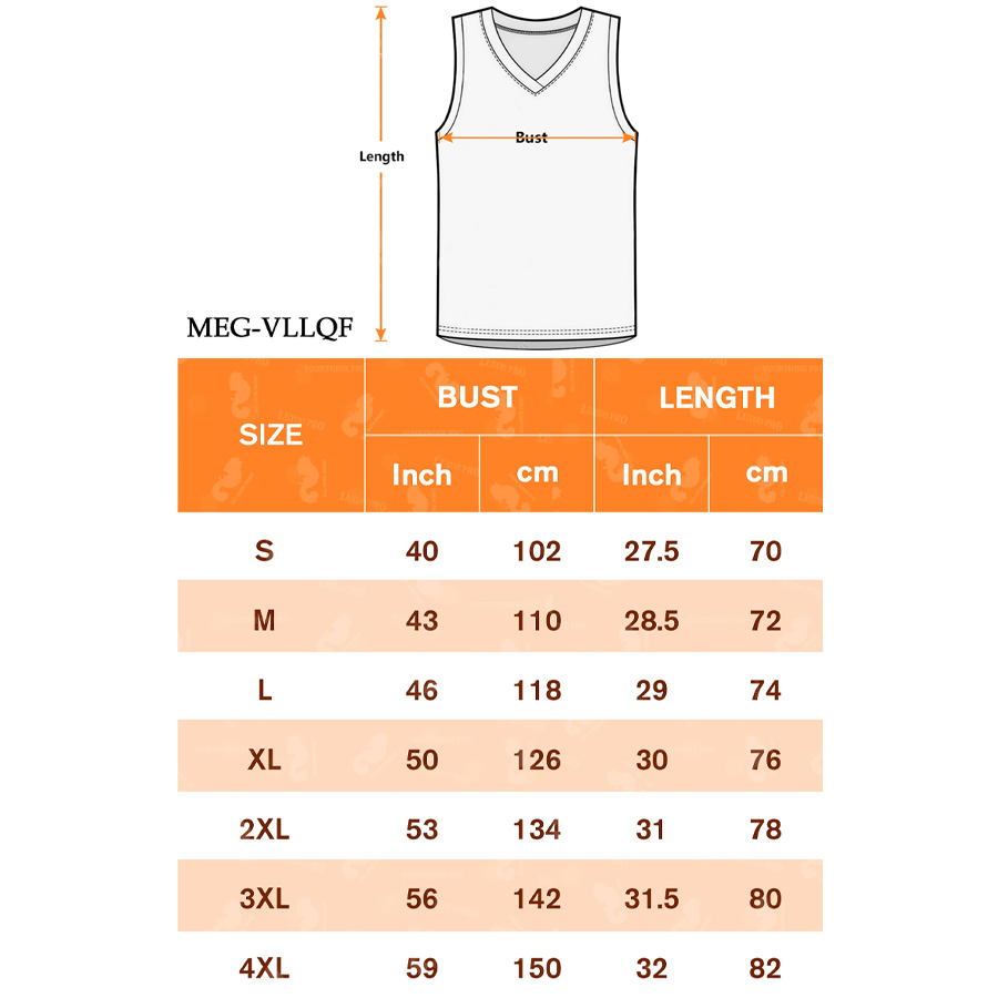 AOP MEG V Neck Basketball Jersey