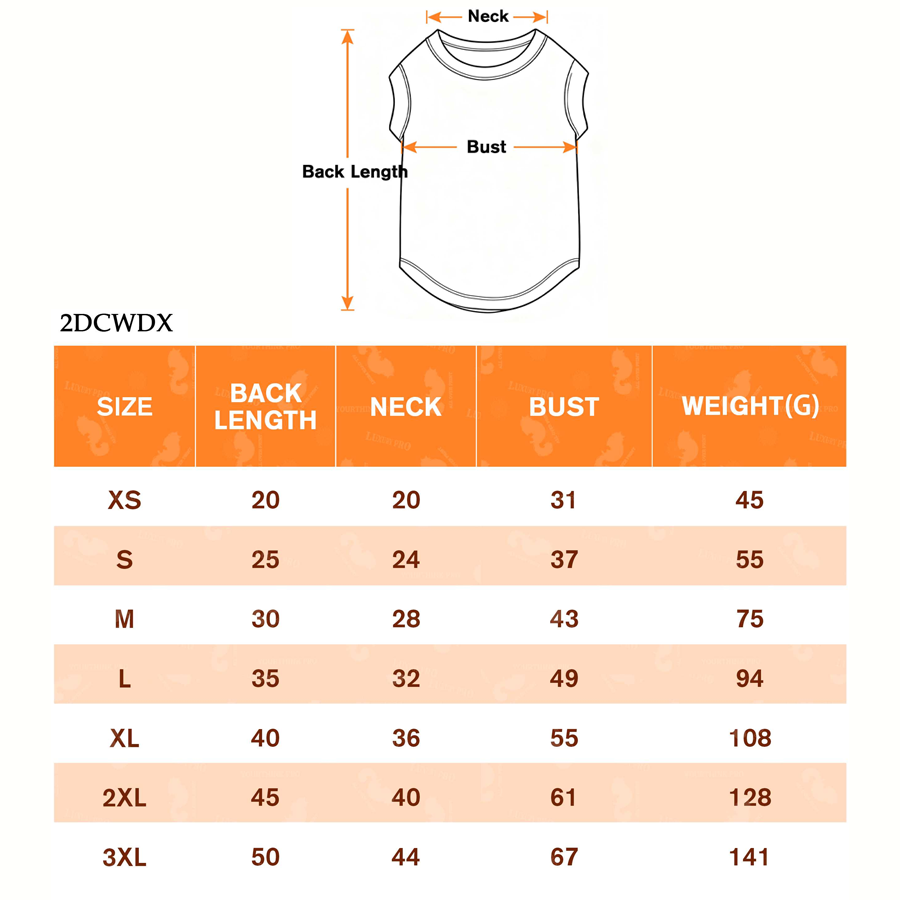 2D pet short-sleeved T-shirt