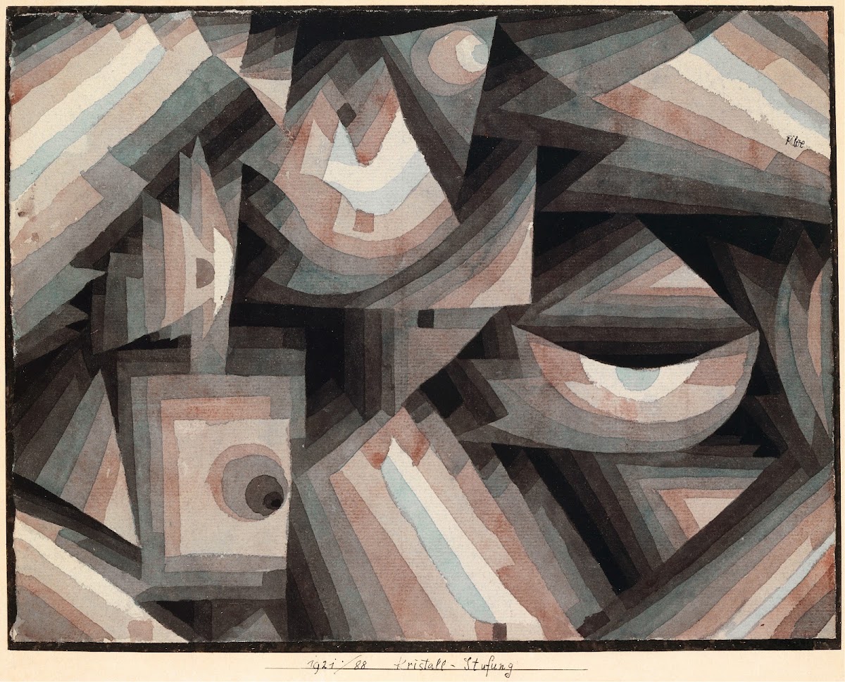 Crystal gradation 1922