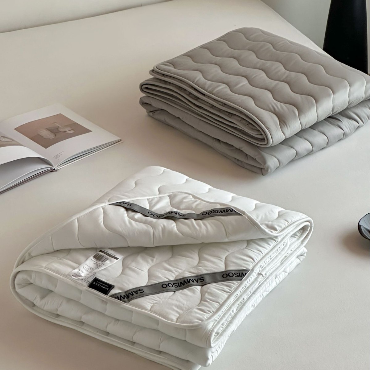 Cotton mattress pad, 120–180 cm