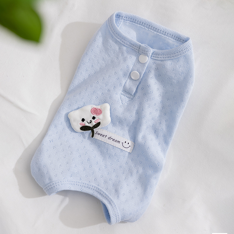 Cotton protective vest for cats and dogs