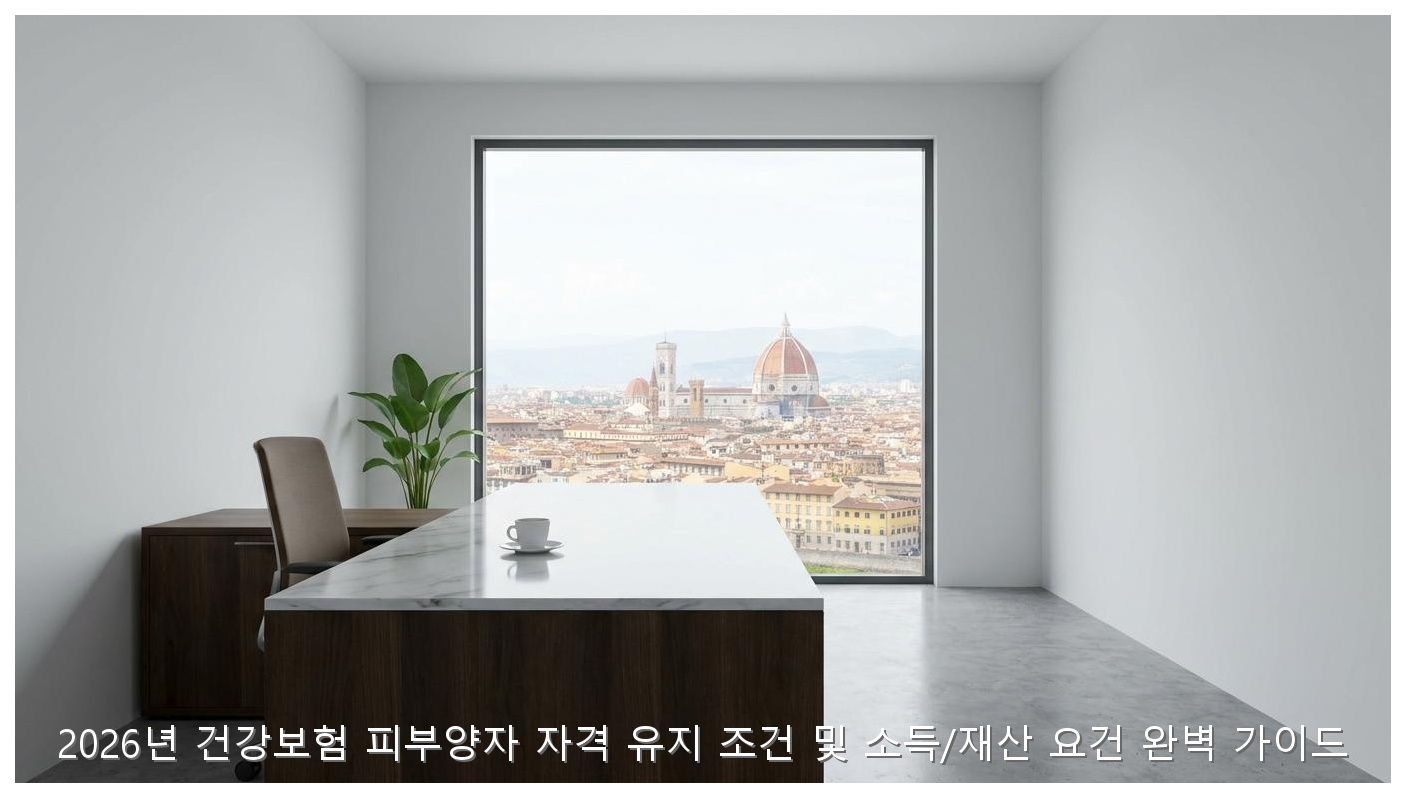 2026년 건강보험 피부양자 자격 유지 조건 및 소득/재산 요건 완벽 가이드 핵심 안내 및 분석 인포그래픽 (6)