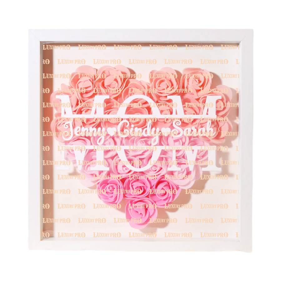 Rose Flower Photo Frame