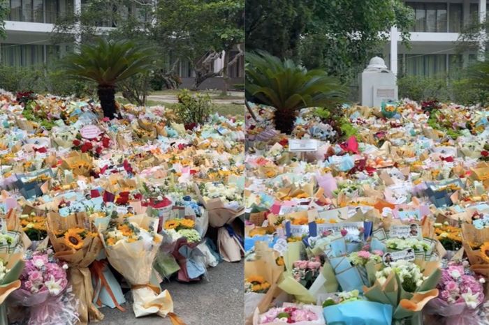 Dân mạng xúc động khi biết ý nghĩa biển hoa dưới tượng đài ở ĐH Bách khoa Hà Nội - Báo VTC News