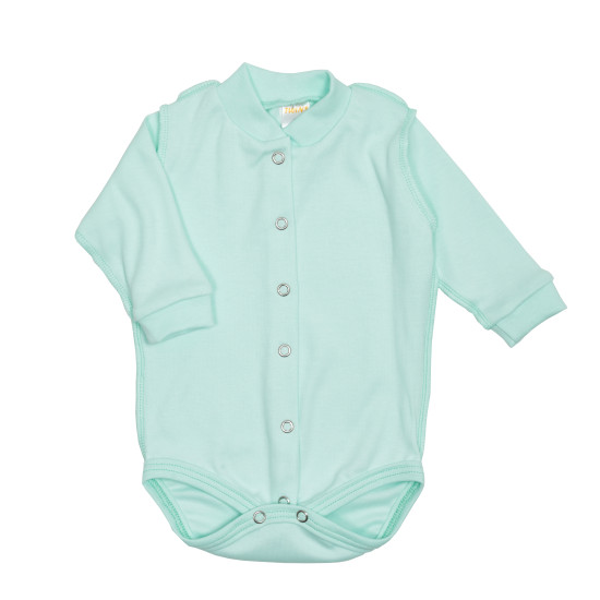 Боді Twins інтерлок довгий рукав 74р ментол