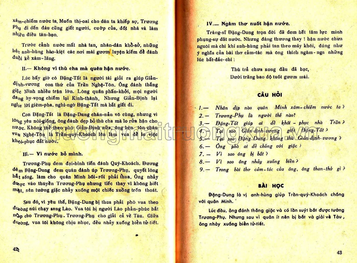 Quốc sử lớp ba (1972) - Trang 20