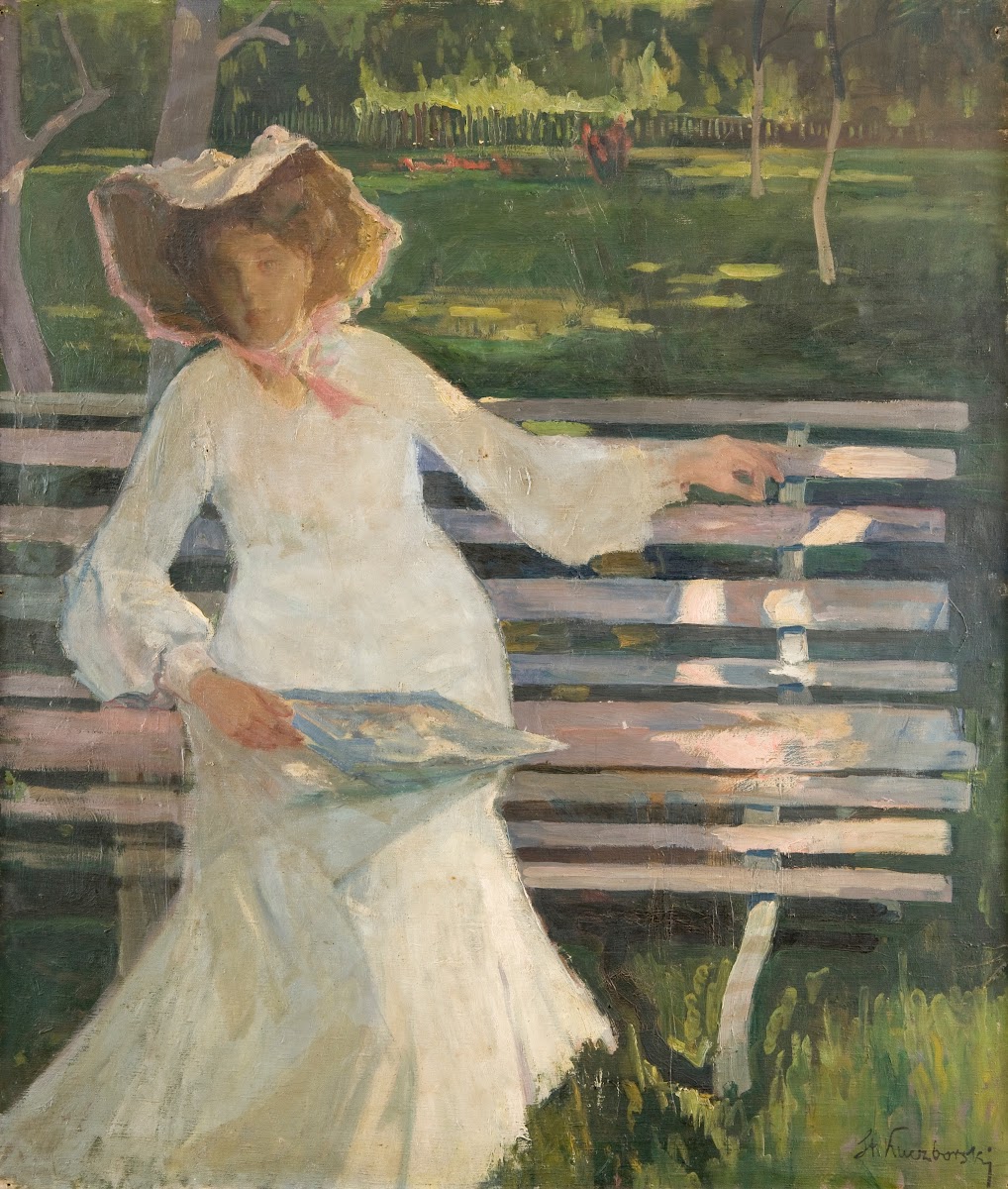 On a Bench circa 1905