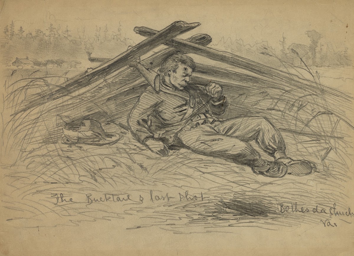 The bucktails last shot 1864