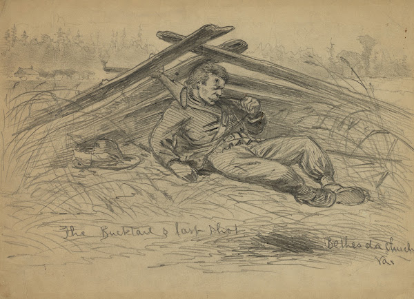 The bucktails last shot 1864