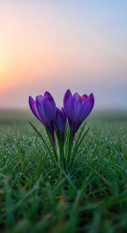 Misty Spring Crocus