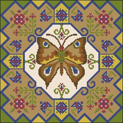 CMP 330114 Butterfly Pillow