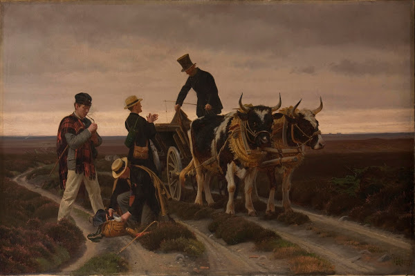 Walking trip Jutland 1877
