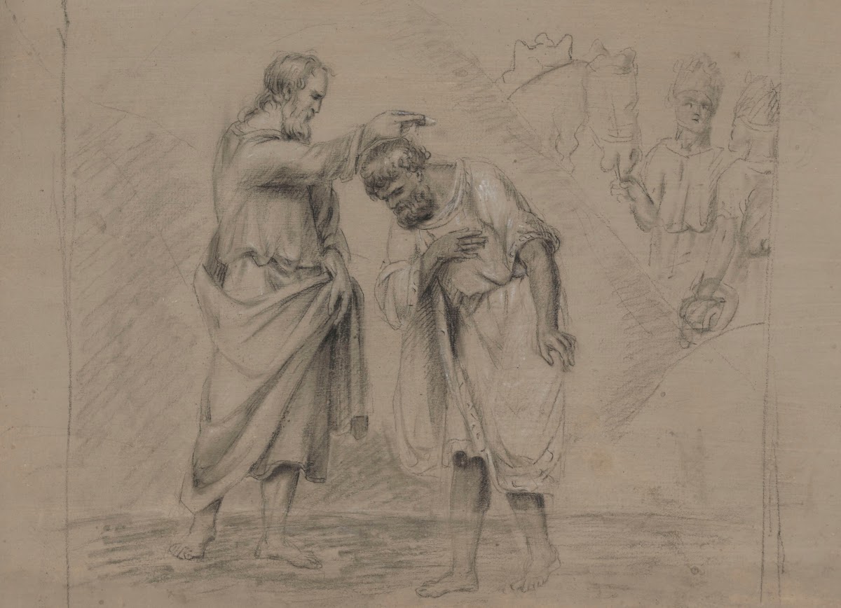 Peter Baptises Cornelius the Centurion
