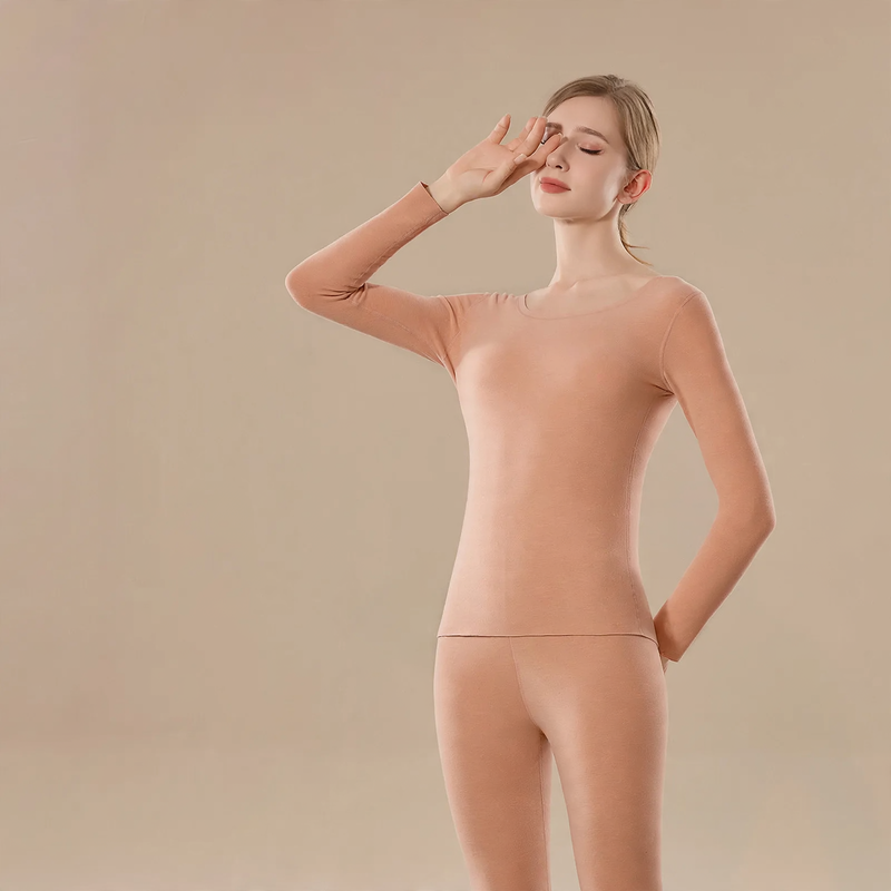 Women's Thermal Set, antibacterial, with lining