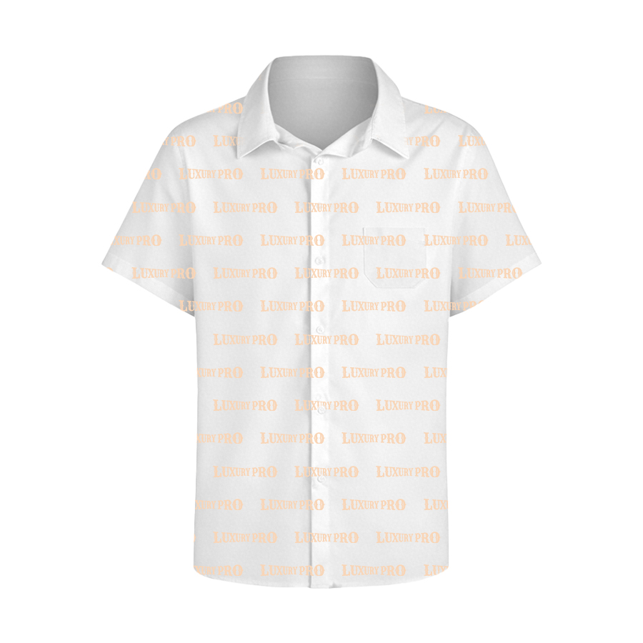 AOP MEG Regular Collar Shirt Right Side Pocket