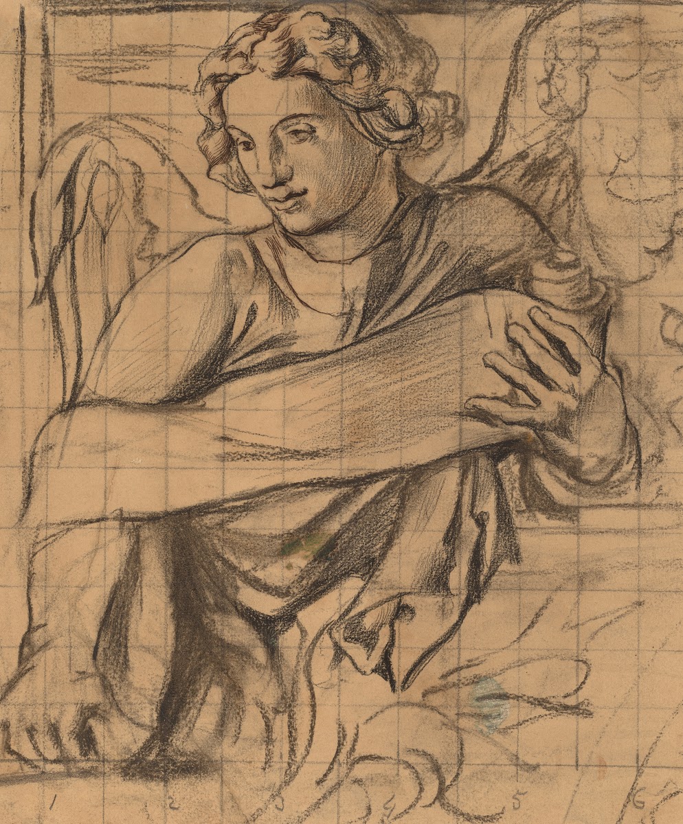 Angel  Trinity Church Mural 1876