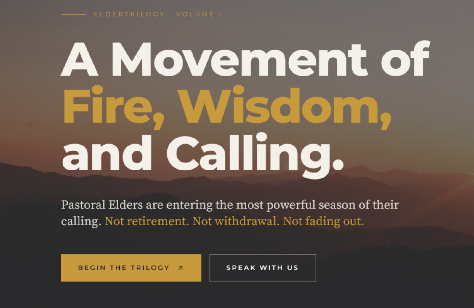 Elder Trilogy Website