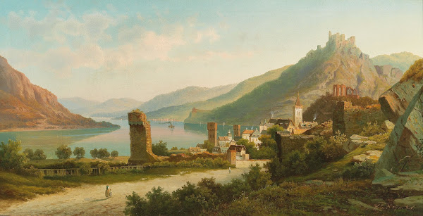 Town on the Rhine