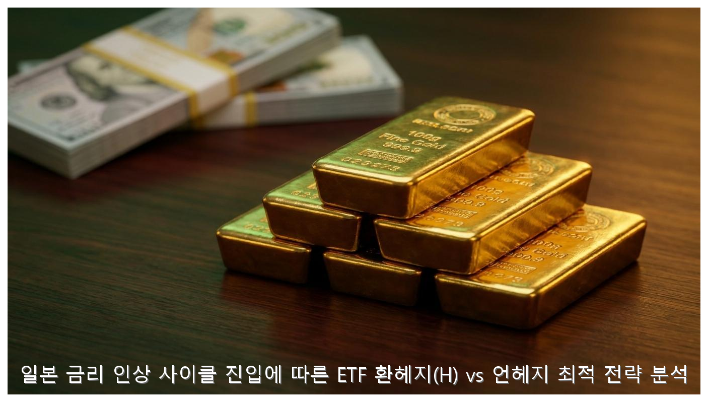 일본 금리 인상기 ETF 환헤지 필승 전략 핵심 안내 및 분석 인포그래픽 (4)