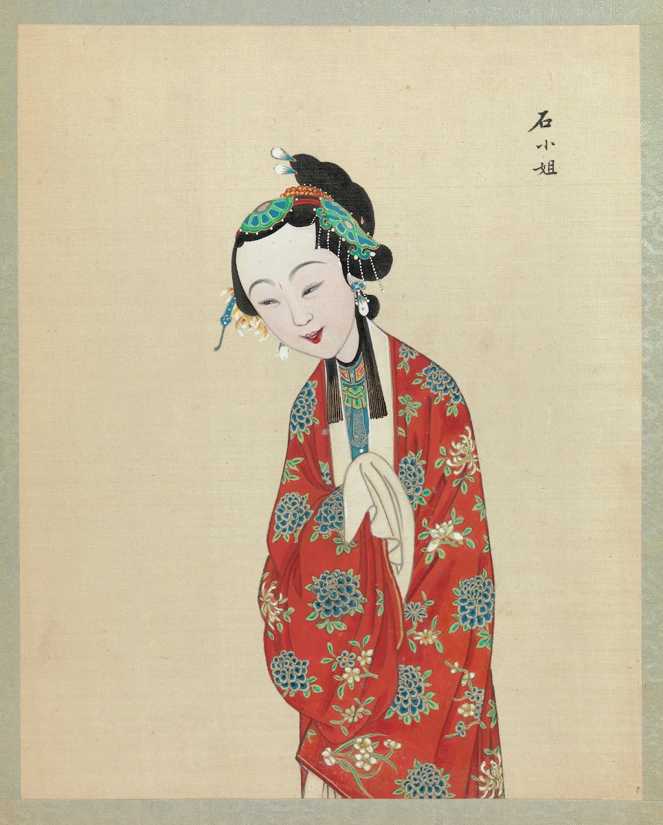 Portrait of Peking opera character 12 19th Century
