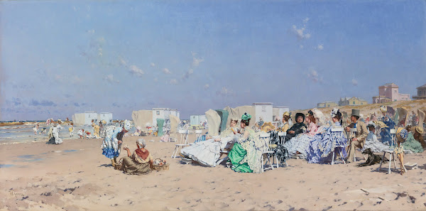 Beach At Scheveningen Holland