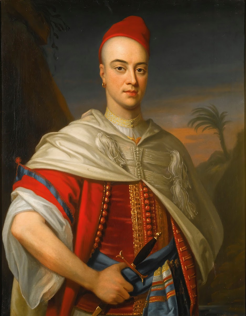 Portrait Of A Gentleman In Moroccan Dress