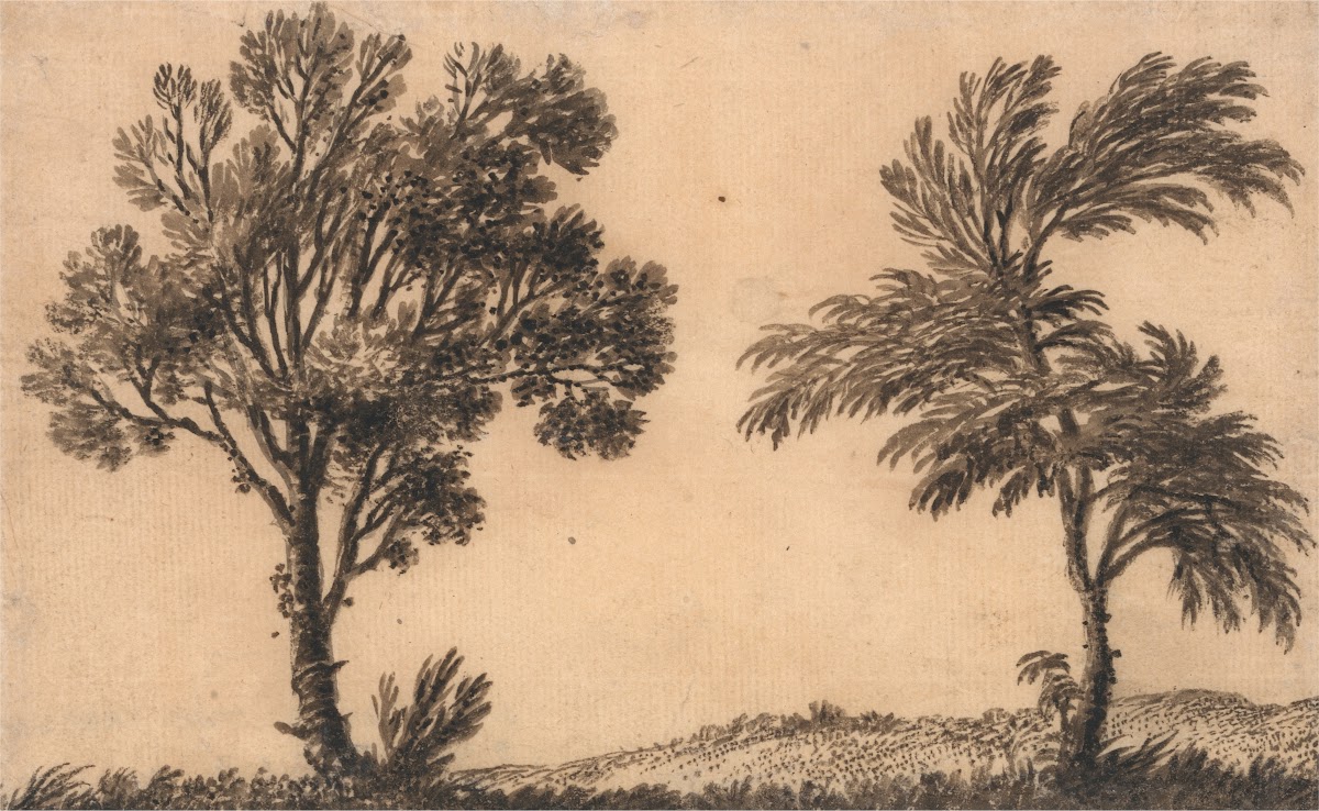 Study of Two Willows ca 1760
