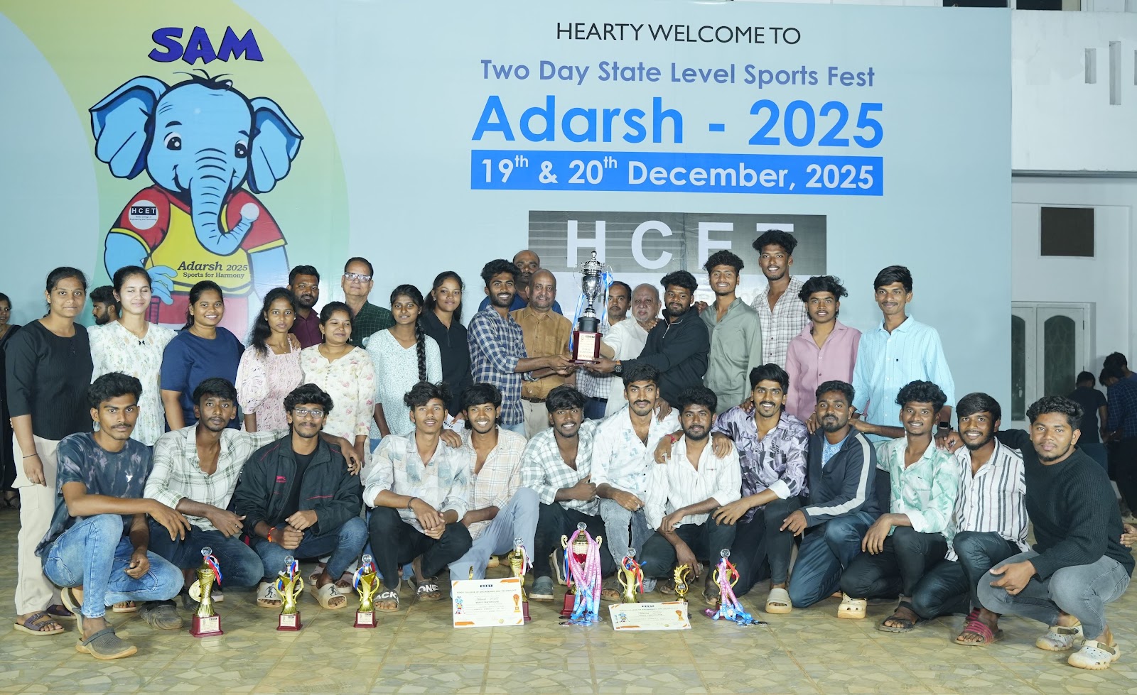 Hindu College of Engineering and Technology, Guntur - Sports Fest Adarsh - 2025