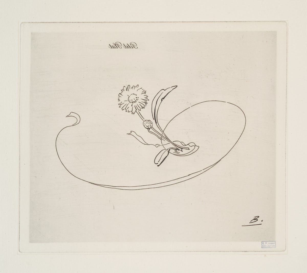 Petit plat marguerite 1866   1878