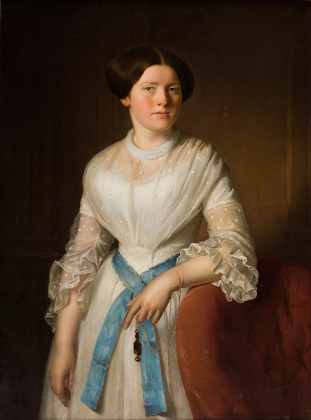 Portrait of Miss Pisarzowska 1852