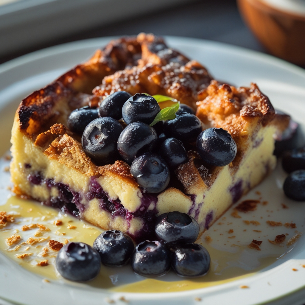 Overnight Blueberry French Toast Casserole Recipe – Easy & Delicious Breakfast