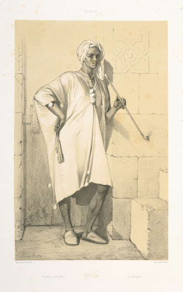 Nubien Baquâb A Nubian 1851