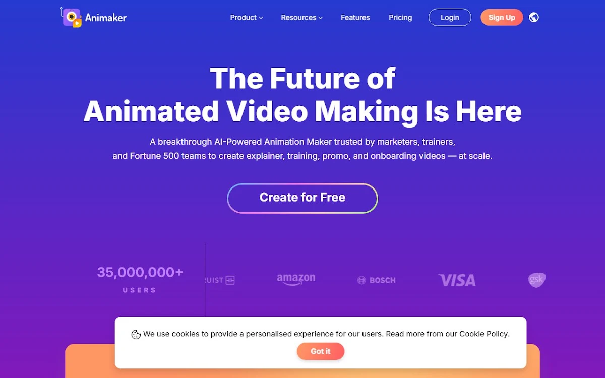 Captura de AI Animated Videos