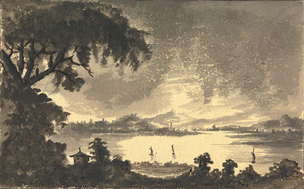 River Forth with the Town and Castle of Stirling in the Distance 1780