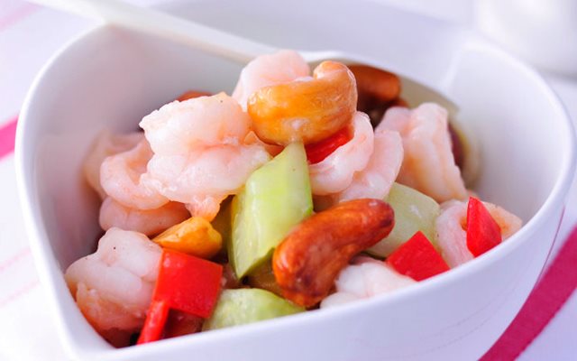 Tôm Xào Hạt Điều