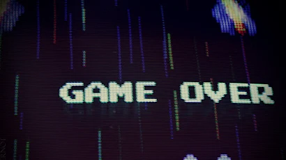 Macro, Video Games, Game Over, Pixels 4K Wallpaper Background