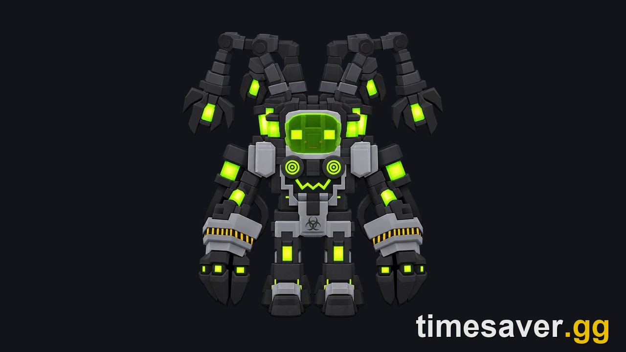 The Divine Mecha Scrambler pet from the Dr. Scramble boss fight
