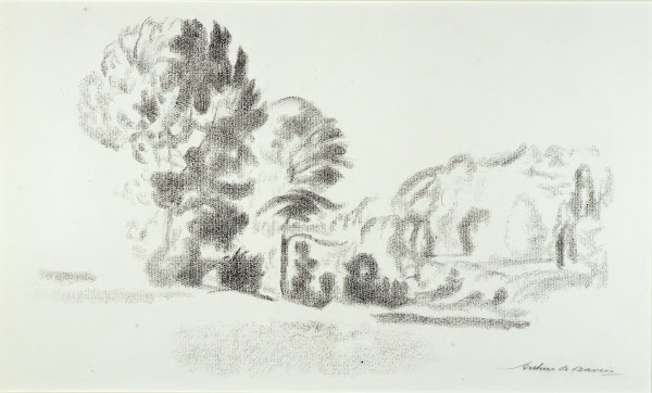 Shore of Rockland Lake 1924