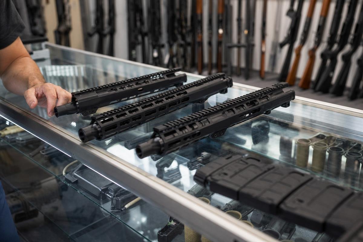 AR-15 parts and build components for how the 6 8 spc vs 5 56 comparison