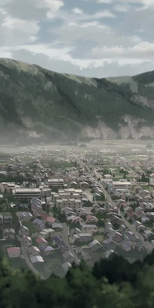 Chainsaw Man, Anime, Anime Screenshot, Anime City 4K Wallpaper Background