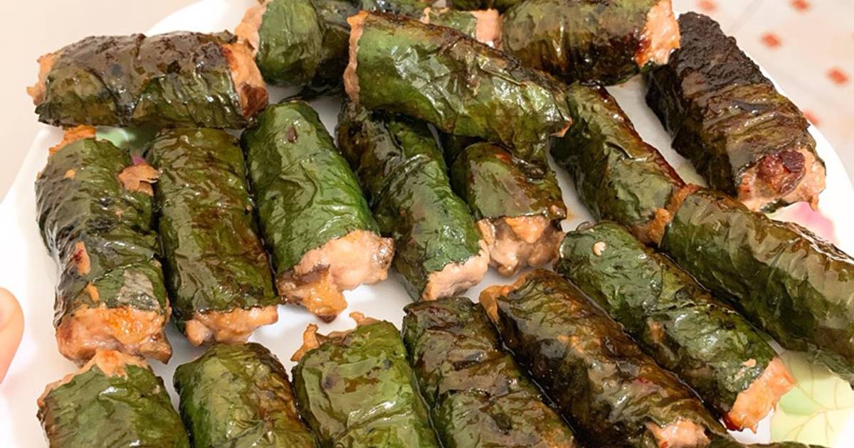 Chả thịt lá xương sông