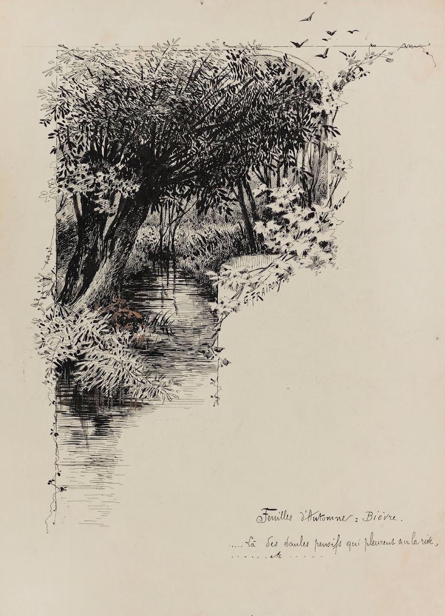 Feuilles dAutomne Bièvre Les Contemplations 1882 1883