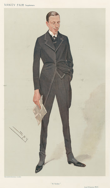 Politicians  A Sticker Earl Winterton 16 September 1908 1908