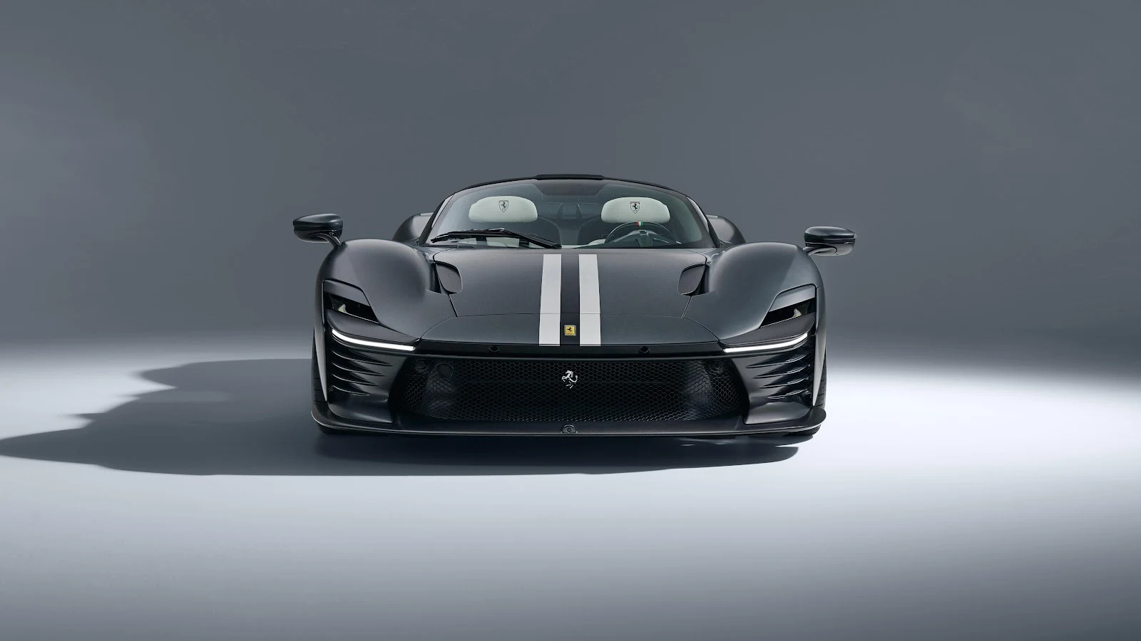 Ferrari Daytona SP3 Front View - Automotive Photography 5K Wallpaper (5120x2880)